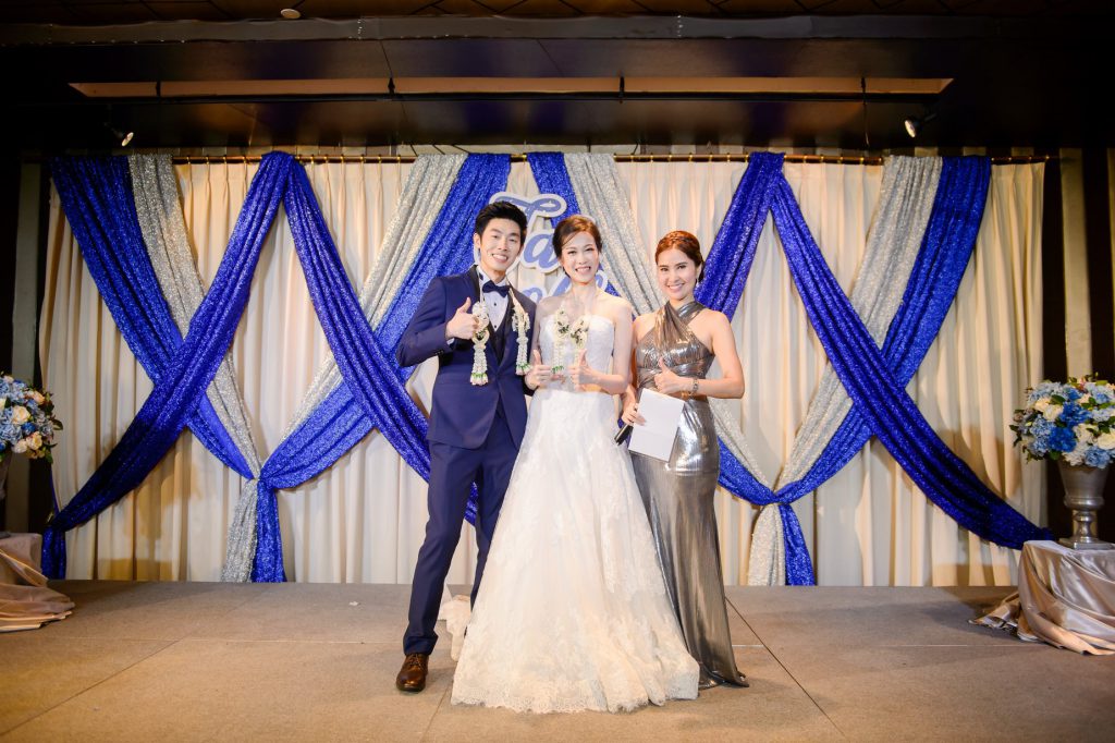 พิธีกรงงานแต่งของคุณต่ายและคุณกอล์ฟ