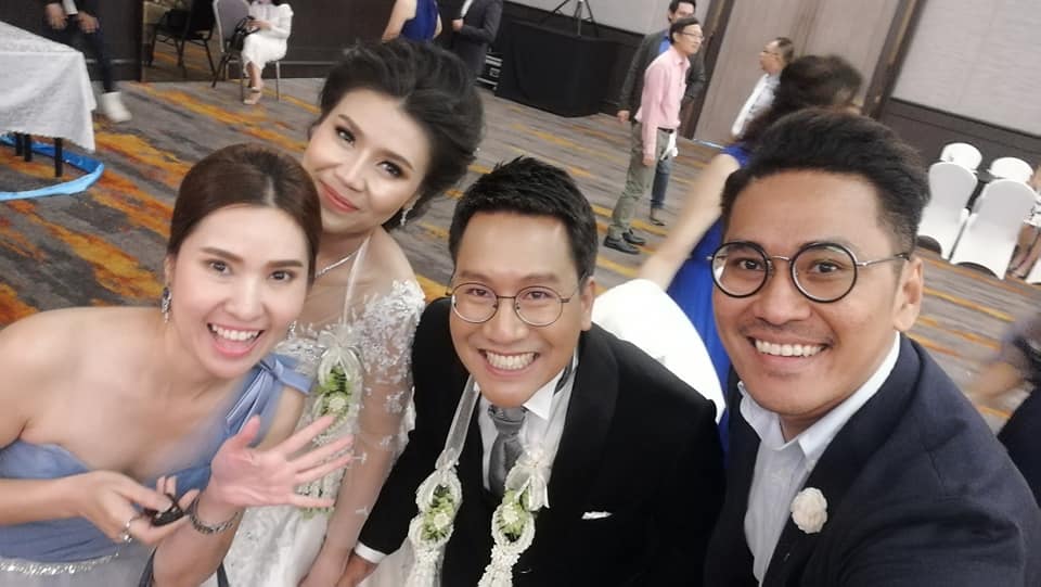 พิธีกรงานฉลองมงคลสมรสระหว่างคุณเตยและคุณวิทย์