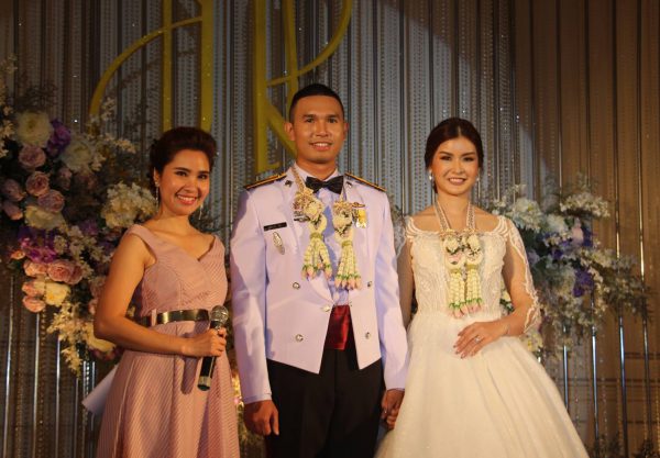 พิธีกรงานแต่งหมอเปิ้ลและผู้พันต้อ